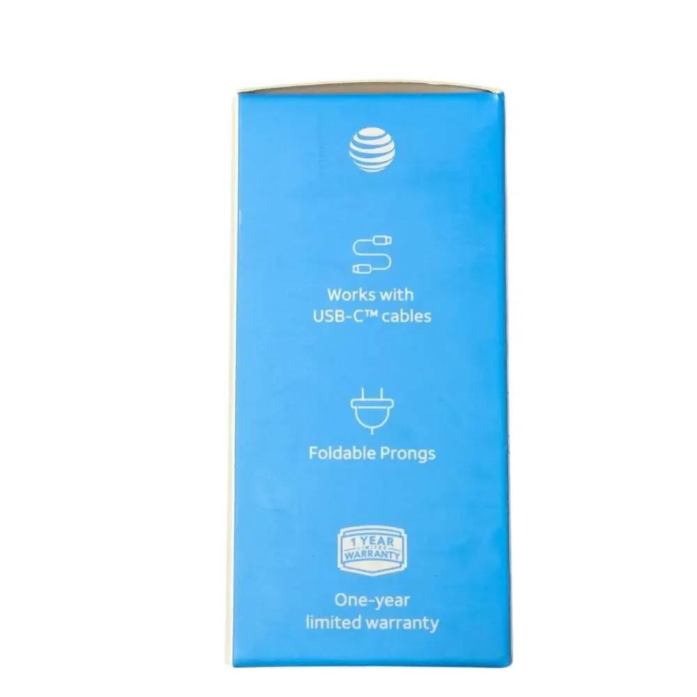 AT&T 20W Fast Charge Single USB-C Wall Charger